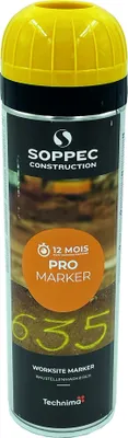 Produktbild von Markierungsspray 'Profimarker' gelb 500 ml
