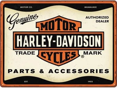 Produktbild von Nostalgic-Art - Blechschild 30 x 40 cm - Harley-Davidson - Parts & Accessoires