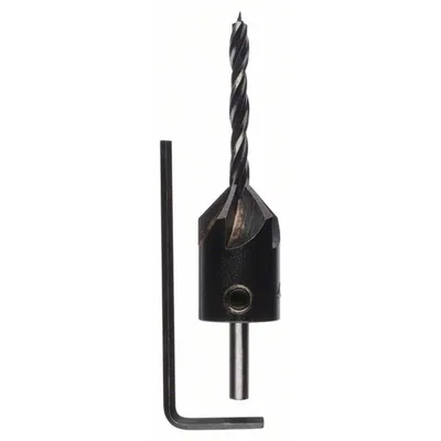 Productafbeelding van Spiraalboor van hout met countersinking, 4 mm
