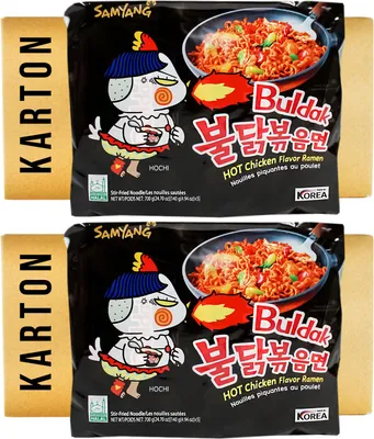 Produktbild von Samyang Buldak Ramen Hot Chicken Geschmack 80x140g