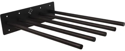 Produktbild von Grooming Deluxe Schabrackenhalter für 5 Stück Halter Black