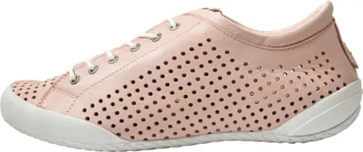 Produktbild von Andrea Conti Damen Schnürschuh Halbschuh Leder Sneaker mit Perforierung 0345767, Größe:38 EU, Farbe:Rosa