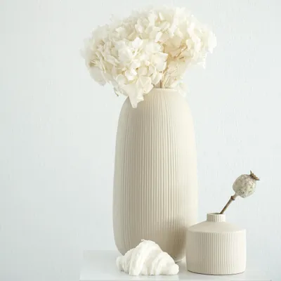 Produktbild von Lykke&You Hortensie: Zeitlose Schönheit, konservierte Hortensien als perfekte Dekoration, hellblau / 30 cm