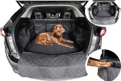Immagine prodotto di Protezione per bagagliaio \ cane - Tappetino impermeabile per bagagliaio per cani / Tappetino universale per auto / Antiscivolo e resistente all'usura