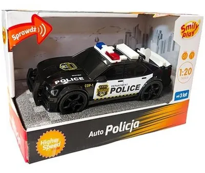 Zdjęcie produktu dla Auto Policyjne Junior 1:20