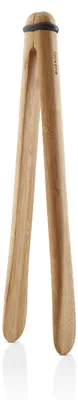 Servierzange aus Bambus mit Silikonring, 33 cm