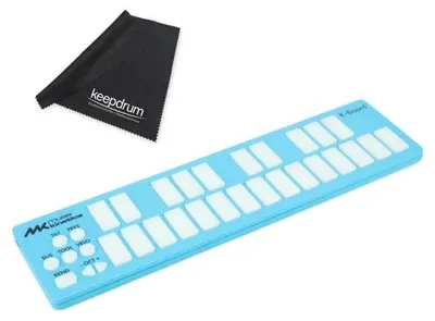 Produktbild von Muse Kinetics MIDI-Controller K-Board Aqua mit Mikrofasertuch