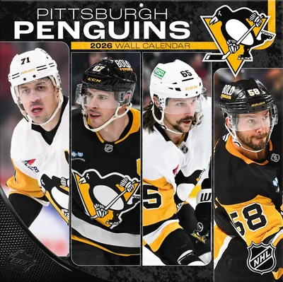 Produktbild von Turner Pittsburgh Penguins NHL 30,5 x 30,5 cm Team Wandkalender 2026