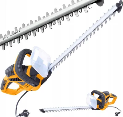 Zdjęcie produktu dla Nożyce Elektryczne Diament Do Żywopłotu Krzewów Gałęzi 50Cm Laser Reh5045