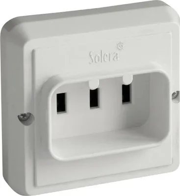 Obrázok produktu pre Zásuvka Solera Bipolárna kuchynská biela 3500 W 25 A