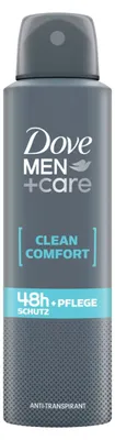 Obrázek produktu pro Dove Men Care Deospray Clean Comfort Anti Transpirant 150ml 3er Pack