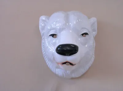 Produktbild von Erwachsenen Maske mit Gummizug Eisbär