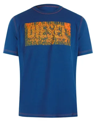 Produktbild von Diesel - T-Shirt für Herren, Baumwolle SY4143 (XL) (Fähnrich Blau)