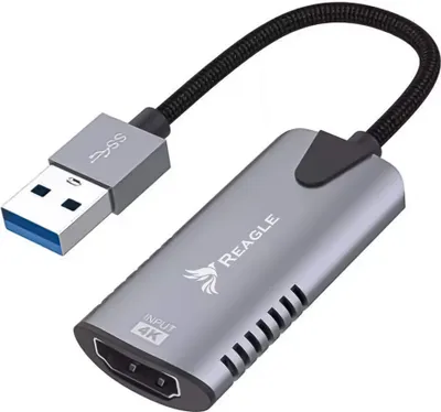 Immagine prodotto di Registratore video per PC Reagle Grabber HDMI 4K USB OBS