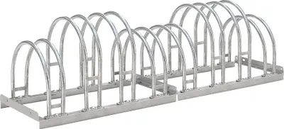 Produktbild von Fahrradständer Bogenparker 5158 | 8 Räder zweiseitig | B1400mm