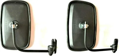 Produktbild von 2x Außenspiegel Seitenspiegel 230x140 ř10 LKW Bagger m. Spiegelhalter Spiegelarm