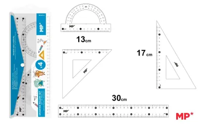 Obrázok produktu pre Geometrická sada pre deti Zvieratká, 4 diely