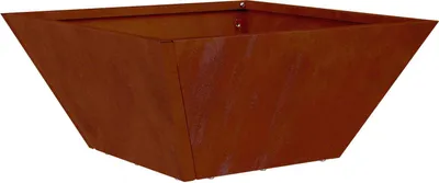 Produktbild von vidaXL Garten-Pflanzgefäß Rostig 35 x 35 x 15 cm Wetterfeststahl