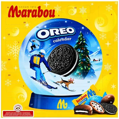 Produktbild von Marabou Adventskalender Oreo 275g