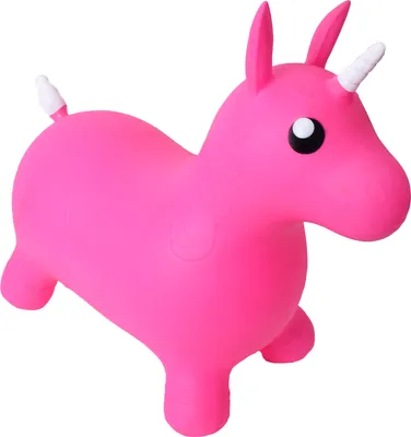 Produktbild von Hüpftier Einhorn Pferd Hüpfpferd Kleinkind Hopser Sprungtier 50kg in Pink