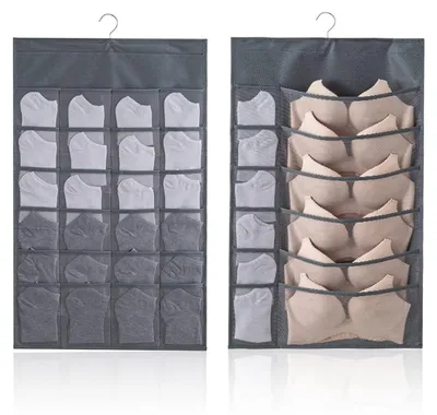 Produktbild von Omgoods – Hängende Unterwäsche-Organizer mit 36 Fächern – Platzsparender Kleiderschrank-Organizer