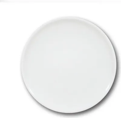 Image de Assiettes ovale porcelaine blanche - D 28 cm - Siviglia x 6