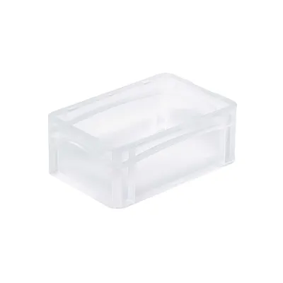 Produktbild von Transparenter Eurobehälter BasicLine mit geschlossenem Griff | HxBxT 12x20x30cm | 5,1 Liter | Eurobox, Transportbox, Transportbehälter, Stapelbehälter