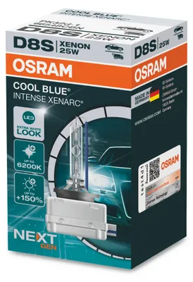 Produktbild von 1 Stück OSRAM COOL BLUE INTENSE NEXT GENERATION Birnen Xenon Scheinwerfer D8s