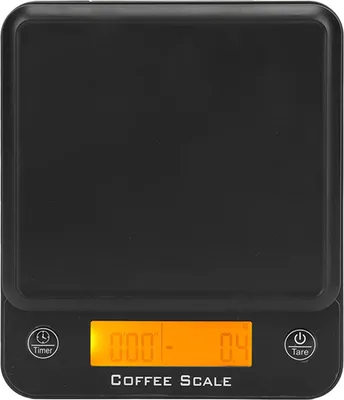 Produktbild von Kaffeewaage für die Küche, elektronisches LCD-Display, automatische Zeitmessung zum Backen von Lebensmitteln, 0,1 g, 3 kg