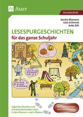 Immagine prodotto di Lesespurgeschichten für das ganze Schuljahr 1/2