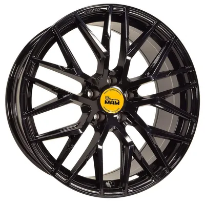 Immagine prodotto di cerchi in alluminio MAM RS4 5x120 ET35 da 19 pollici verniciati in nero