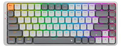 Zdjęcie produktu dla Redragon K652GG-RGB-PRO Azure klawiatura mechaniczna do gier, bezprzewodowa, 75%