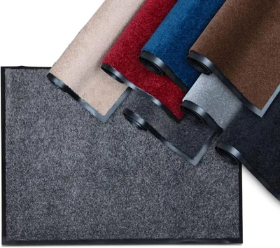 Image de Tapis de protection anthracite/gris, 90 x 150 cm, antidérapant, pour intérieur