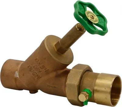Obrázek produktu pro Js Volnoprůtokový Ventil S Odvzdušněním. Ve Vývodu Vsb, St.sp.,Dn50,Loet54,Dvgw