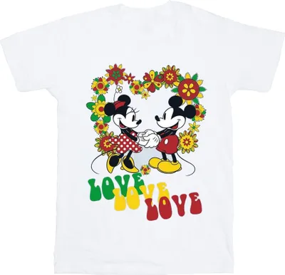 Produktbild von Disney - "Hippie Love" T-Shirt für Herren BI39788 (XXL) (Weiß)