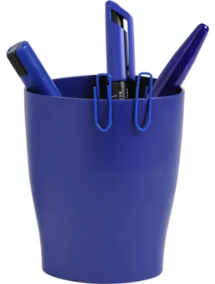 Image de Exacompta 10x Pot à crayons Ecopen Office Bleu nuit 676104D