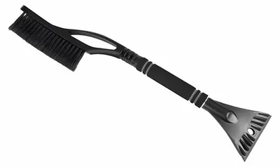 Obrázek produktu pro Verk 10112 Škrabka do auta na led se smetáčkem 2 v 1 černá