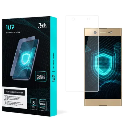Produktbild von 3mk Display Schutzfolie 1UP für Sony Xperia XA1 transparent Gaming (3 Stück)