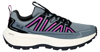 Produktbild von Jack Wolfskin Wild Hike Low W Damen Wanderschuhe Trekkingschuhe grau/magenta 39