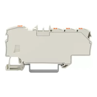 Immagine prodotto di Morsetto di distribuzione WAGO; con pulsante; 1 x 6 mm² / 6 x 1,5 mm²; grigio chiaro 2206-8039