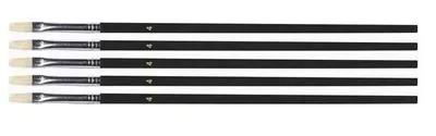 Image de Pinceau plat n° 14 (12 pièces)