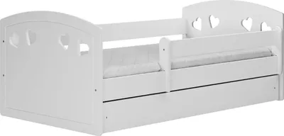 Zdjęcie produktu dla Łóżko dziecięce JULIA 160x80 białe z szufladą