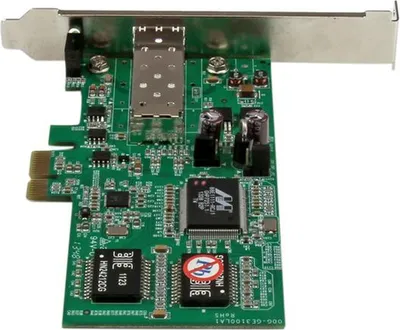 Image de StarTech.com Carte réseau PCI Express Ethernet Gigabit Fibre optique avec SFP ouvert