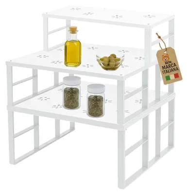 Immagine prodotto di Akitaink Scaffale Portaspezie Set 3 Pz Organizzatori Cucina