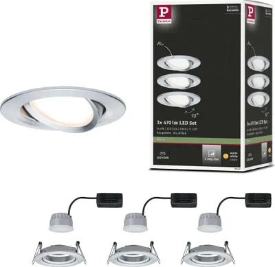 Produktbild von Paulmann LED Einbauleuchte Nova Basisset schwenkbar