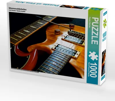 Produktbild von Calvendo Gitarrenschönheiten 1000 Teile Puzzle quer 640x480mm, Bleicher Renate; 7333180
