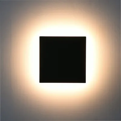 Produktbild von MODERNE LED Außenleuchte Wandlampe Wandleuchte Außenwandleuchte Treppenhaus Flur Terasse Balkon IP54 HOCHWERTIG 1360 (ECKIG)