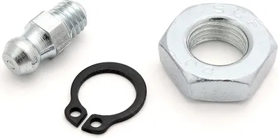 Produktbild von SET, Sicherungsring, Sechskantmutter und Schmiernippel