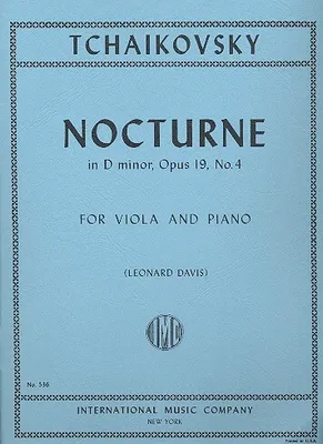 Produktbild von Nocturne op.19,4 for viola and piano