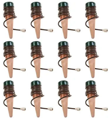Produktbild von Blumat 12500 Classic automatischer Wasserspender für Zimmerpflanzen, 80 cm Schlauchlänge, terracotta/grün (12er Pack)